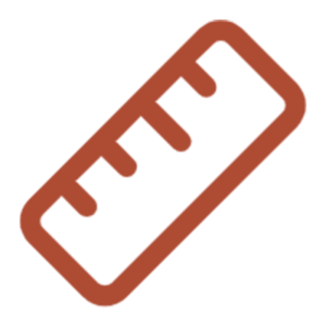 Size customization icon