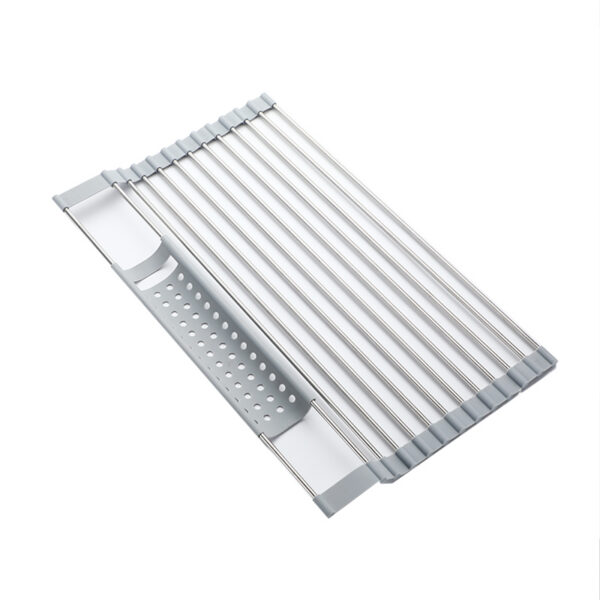 Silicone-Edged Slot-Type Dish Drying Rack Wholesale