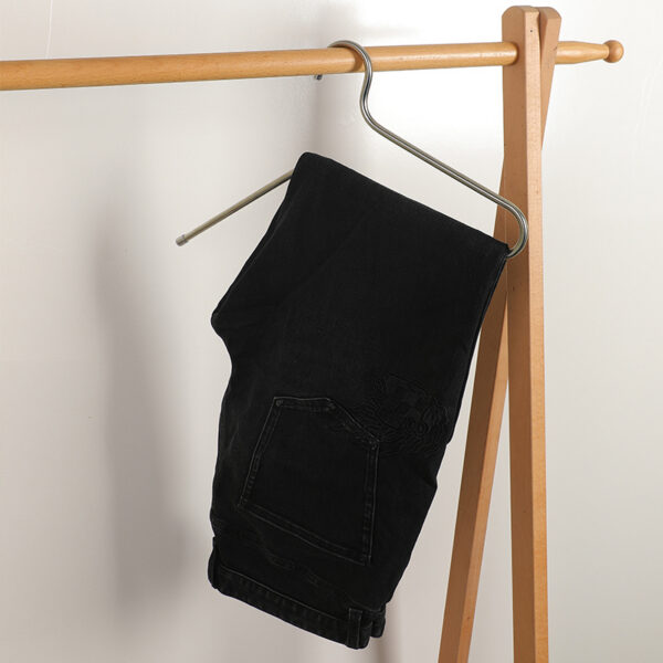 Stainless Steel Dual-Purpose Clothes and Pants Hanger Wholesale